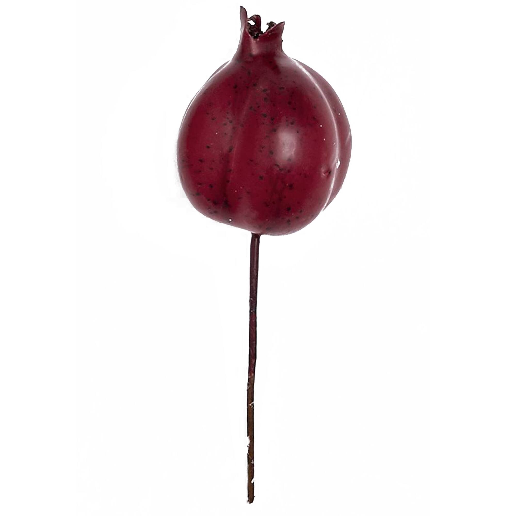 6" Christmas Artificial Pomegranate Pick, 12ct.